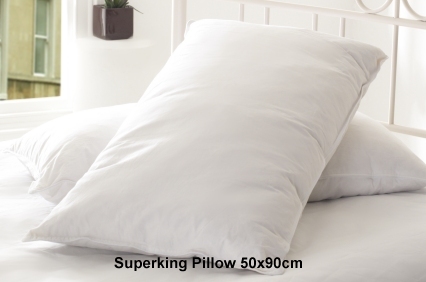 White Duck Feather and Down Pillows